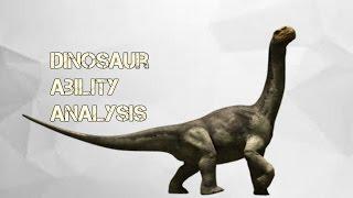 Dinosaur Ability Analysis: Bruhathkayosaurus