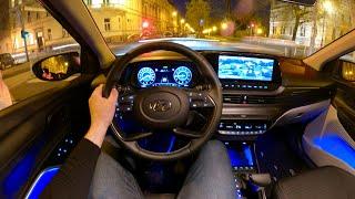 Neuer Hyundai i20 2021 - Nacht-POV-Testfahrt (pures DRIVING) 1.0 T-GDi DCT