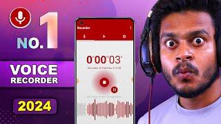 ️Best Voice Recorder for Android in 2024 | Noise Cancellation | High Quality Voice Recording app