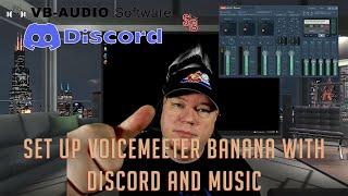 How to Setup Voicemeeter Banana with Multple Tracks | Discord and Music for OBS