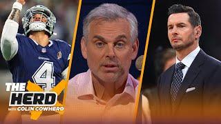 Redick linked to Pistons job, QB salary cap, How valuable is the Lakers HC position? | THE HERD