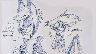 Alastor Comforts Angel Dust During a Breakdown (Hazbin Hotel Comic-Dub)