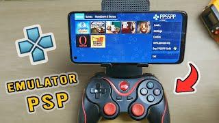 Test Main PSP Emulator PPSSPP Realme 10 | Pake Gamepad X3 + Setting High 4X !