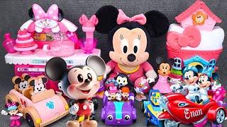 9 minutes Satisfying with Unboxing Cute Mickey Mouse ICE Cream Shop Toys ASMR | Toys Review