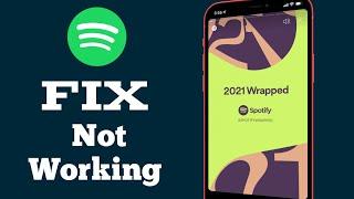 Fix Spotify Wrapped 2022 Not Working | How to Fix Spotify Wrapped 2022 NOT WORKING/SHOWING