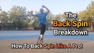 [S2] Andvilsk8s | Roller Skating Tutorial | The Breakdown - How To Back Spin