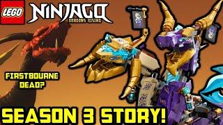 New Arc Dragon Info & Firstbourne Dead?  Ninjago Dragons Rising Season 3 News & Theory!