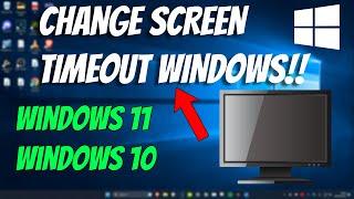 How To Change Screen Timeout on Laptop & PC in Windows 11