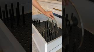 IKEA kitchen organizer  Uppdatera Pegboard #kitchen #organize #ikea #hack