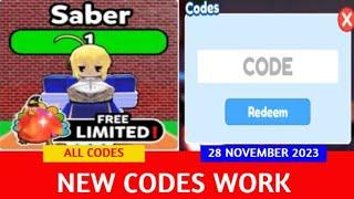 NEW UPDATE CODES [UPDATE] Clicker Fighting Simulator ROBLOX | ALL CODES | NOVEMBER 28, 2023