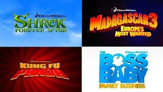 All DreamWorks Animated Trailer Logos (1998-2022)