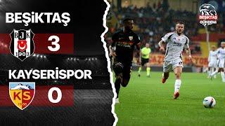 Kayserispor 0-3 Beşiktaş I Maç Özeti I Trendyol Süper Lig'in 7. Hafta Maçı #beşiktaş