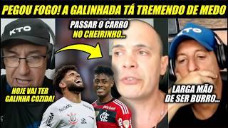 TRETA PESADA! CORINTIANO FALA OPARA TIME NÃO ENTRAR EM CAMPO CONTRA O FLAMENGO! BATE BOCA AO VIVO