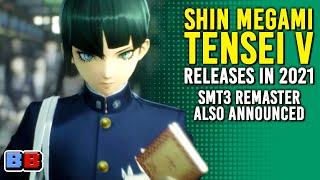 Shin Megami Tensei V Releases in 2021, SMT3 Remaster Also Announced | Backlog Battle