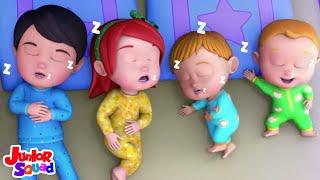 Sepuluh di Tempat Tidur + Lebih banyak video anak-anak oleh Junior Squad