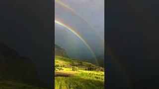 Beautiful Rainbow for K2 Mountain|#Ahmad Studio#Ahmad Shigri#shorts