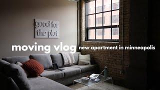 moving vlog.. again | new apartment in minneapolis