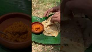 Egg and Veggie Infused Roti Delight With Katta Sambol 