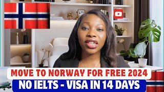 URGENT ‼️ MOVE HERE FOR FREE 2024  -NORWAY FASTEST VISA , MOVE IN 14 DAYS-NO IELTS