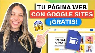 COMO CREAR UNA PAGINA WEB CON GOOGLE SITES GRATIS 2025 