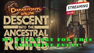 Drakensang Online | My STRATEGY for this expensive event ANCESTRAL Ruins | ​LIVE GAMEPLAY ​