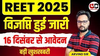 REET New Vacancy 2024 | 16 दिसंबर से आवेदन शुरू | Reet Latest Update 2024