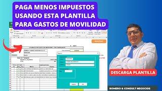 Ahorra dinero: Paga menos impuestos usando esta plantilla para sustentar gastos de movilidad