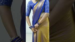 Beautiful cotton silk saree draping tutorial for beginners | saree draping tips & tricks | Sari