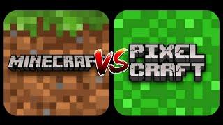 Minecraft VS Pixel Craft 2