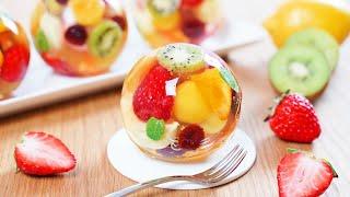 The only fruit jelly cheesecake in the world. / Amazing cake / Cup measure