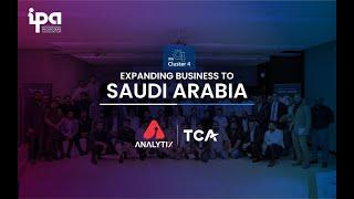 Saudi Business Incorporation Made Simple: Analytix and TCA at IPA Cluster C4