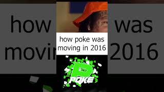 HOW POKE WAS MOVING IN 2016 #roblox #phantomforces #funny #shorts