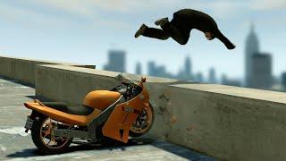 Motorcycle Crashes Ragdolls Ep.30 - GTA IV [Euphoria Physics]