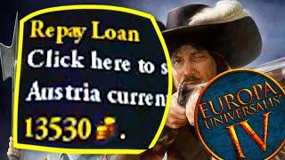 How To Go Bankrupt In 7 Minutes... || Europa Universalis IV