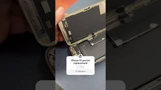 iPhone 15 pro LCD oled replacement #iphone #smartphone #macbookrepair