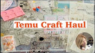 Best Temu Craft Haul // Lots of Crafting goodies // DIY with me