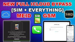  NEW SMD Activator iCloud Bypass GSM/MEID With SIM/Calls/Network/Signal|Checkra1n Windows Jailbreak