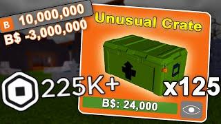 I WASTED OVER $3,000,000 ON ARSENAL UNUSUAL SKINS (ROBLOX)