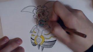 Speed Drawing - Magiana/Magearna (New Pokemon) | ShidoLionheart