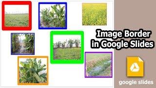 How to add border to image in Google Slides Presentation