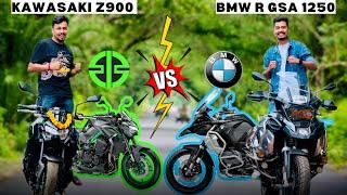 Kawasaki Z900  Vs  BMW R GSA 1250  which one is Best Superbike