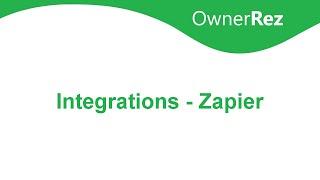 Integrations   Zapier