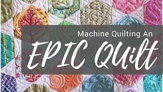 Help! How Do I Quilt It? Machine Quilting the Epic Tula Pink Quilt