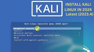 How to Install Kali Linux Latest (2023.4) on Your Computer/Laptop In 2024