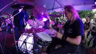 Nicko McBrain Drum Cam - Breaking the law (Rock 'n Roll Ribs'10th anniversary) W/ Tim ‘Ripper’ Owens