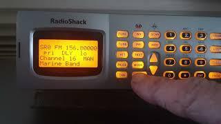 Radio Shack Pro 163 Scanner
