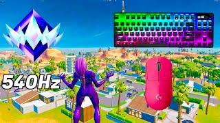 SteelSeries Apex Pro Mini ASMR  Fortnite OG Ranked Reload  Satisfying Keyboard Fortnite 360 FPS 4K