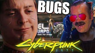 30 BUGS ALUCINANTES de CYBERPUNK 2077