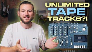 Unlimited TAPE Tracks?! | DAW Integration for Modern Workflows | Tascam 414 mk2