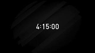 4 Hour 15 Minute Timer - Countdown Timer